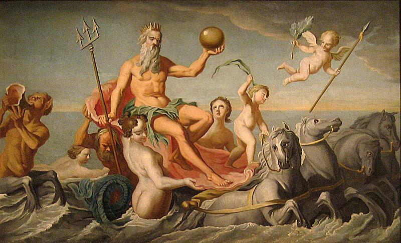 John Singleton Copley The Return of Neptune oil painting image